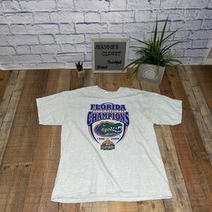 VTG 2006 Florida Gators NCAA BCS National Champions White Men’s T Shirt XL.